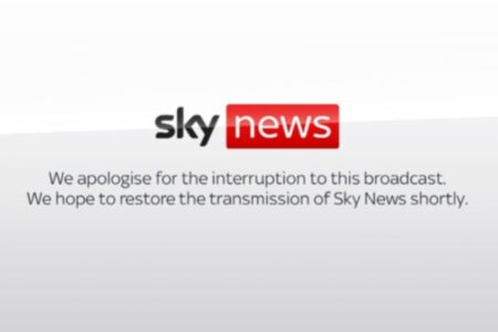 Sky News Off Air Briefly, Planes Disrupted During Global IT Outage