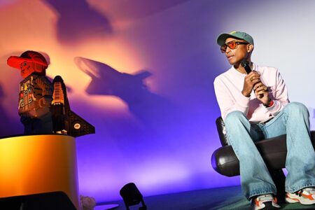 Pharrell Williams Talks New Lego Set and ‘Piece by Piece’ in Paris